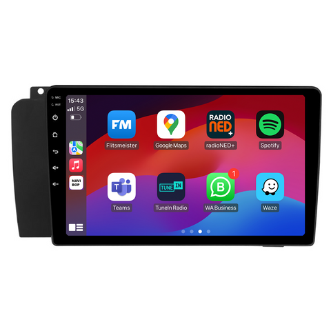Volvo V70 | Autoradio | CarPlay & Android Auto | Android 15.0 | 2000 t/m 2009