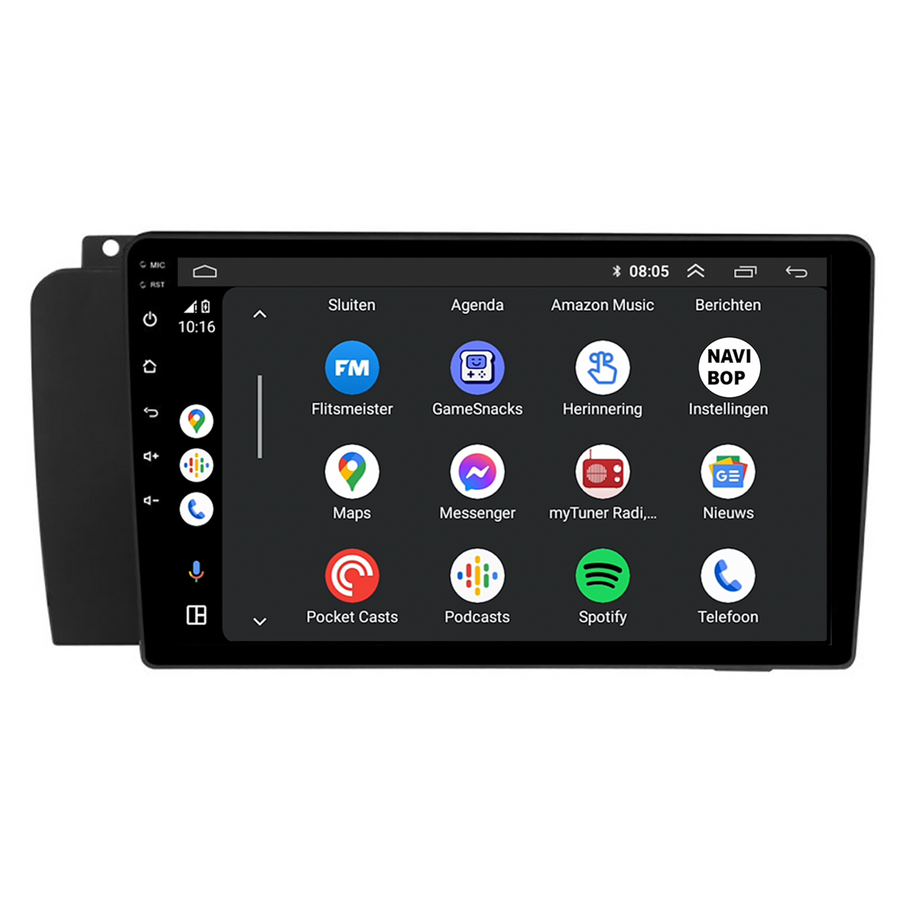 Volvo S60 | Autoradio | CarPlay & Android Auto | Android 15.0 | 2000 t/m 2009