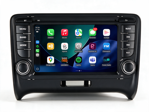Audi TT | Autoradio | CarPlay & Android Auto | Android 15.0 | 2007 t/m 2014