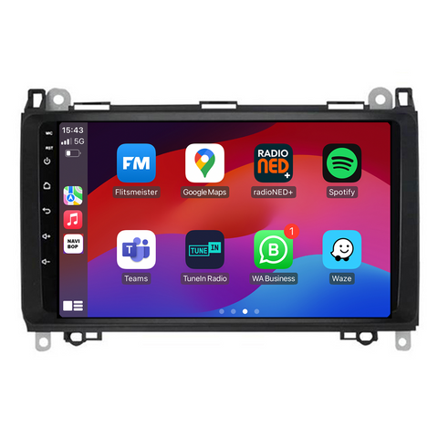 Volkswagen Crafter | Autoradio | CarPlay & Android Auto | Android 15.0 | 2006 t/m 2016