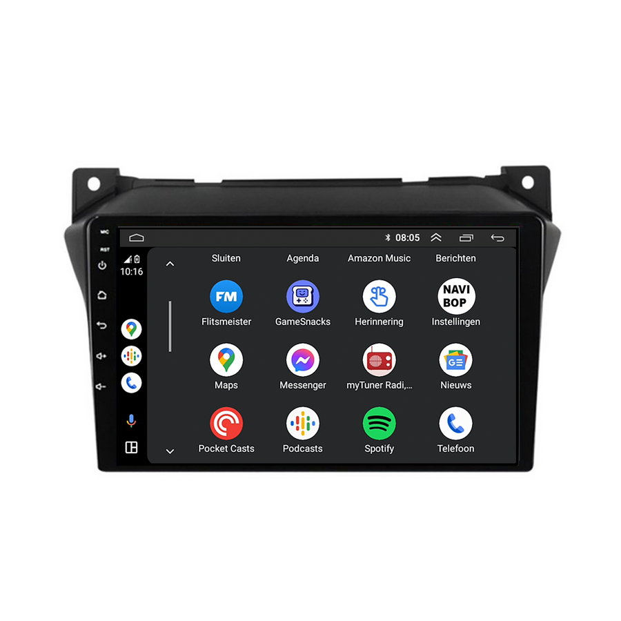 Nissan Pixo | Autoradio | CarPlay & Android Auto | Android 15.0 | 2008 t/m 2014