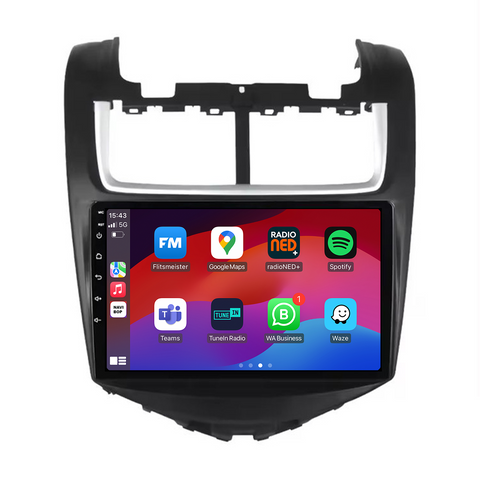 Chevrolet Aveo | Autoradio | CarPlay & Android Auto | Android 15.0 | 2011 t/m 2017