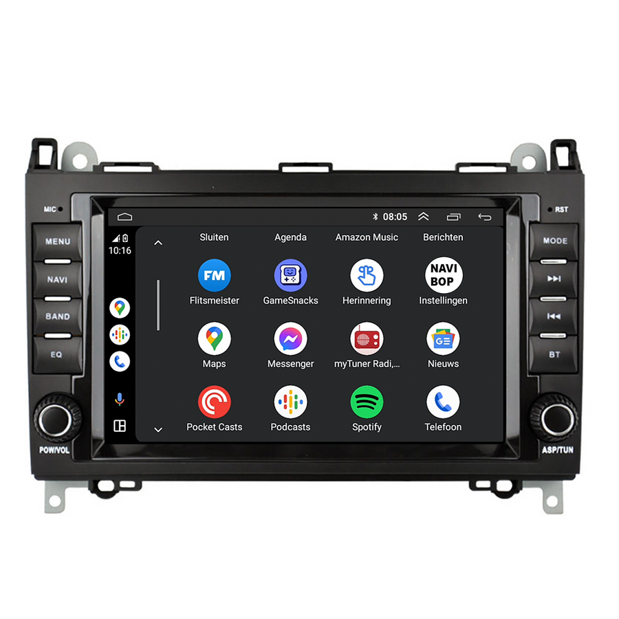 Volkswagen Crafter | Autoradio | CarPlay & Android Auto | Android 15.0 | 2006 t/m 2016