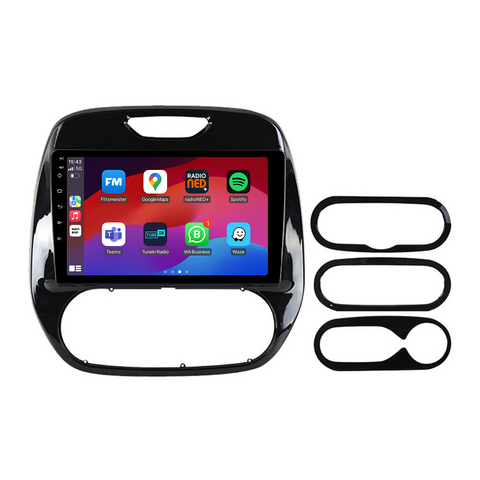 Renault Captur | Autoradio | CarPlay & Android Auto | Android 15.0 | 2013 t/m 2019