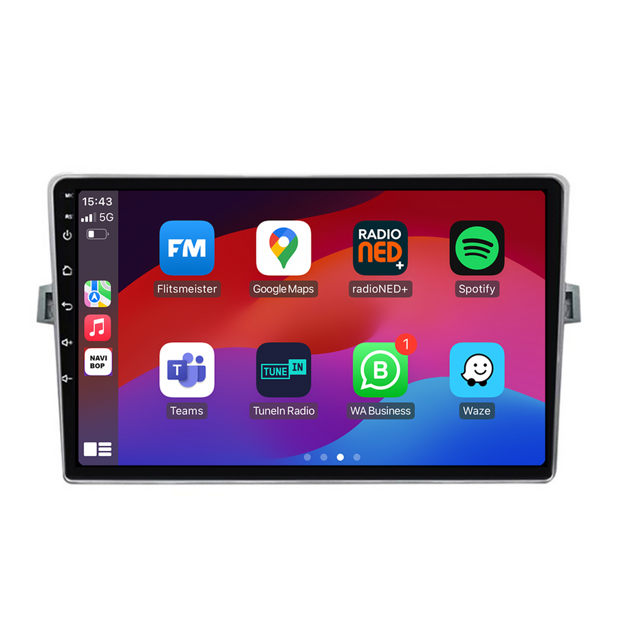 Toyota Corolla | Autoradio | CarPlay & Android Auto | Android 15.0 | 2004 t/m 2010