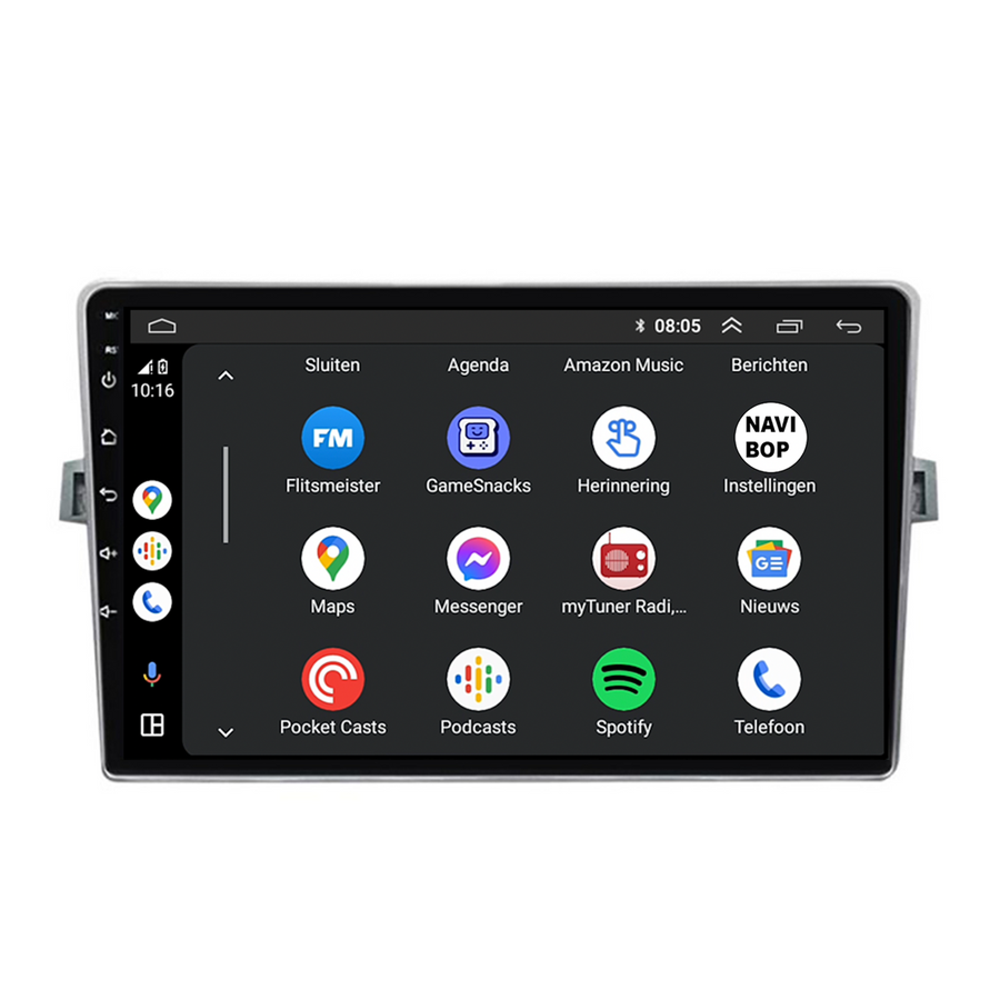 Toyota Corolla | Autoradio | CarPlay & Android Auto | Android 15.0 | 2010 t/m 2015