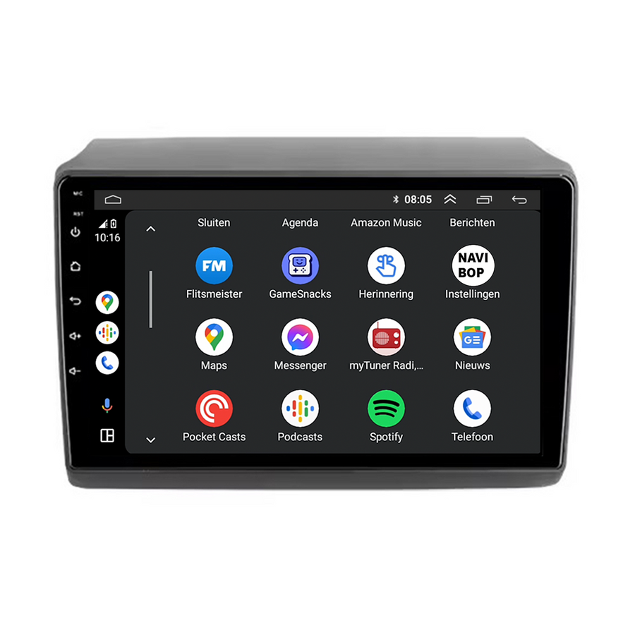 Citroen Jumper | Autoradio | CarPlay & Android Auto | Android 15.0 | 2006 t/m 2015