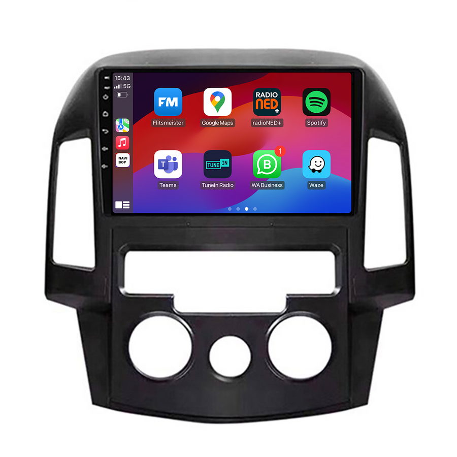 Hyundai I30 | Autoradio | CarPlay & Android Auto | Android 15.0 | 2007 t/m 2014