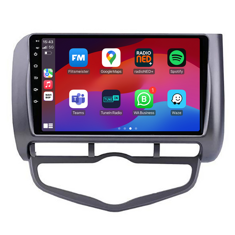 Honda Jazz | Autoradio | CarPlay & Android Auto | Android 15.0 | 2002 t/m 2009