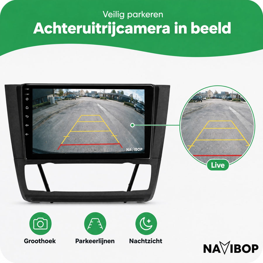 BMW 1-SERIE Versie 2 | Autoradio | CarPlay & Android Auto | Android 15.0 | 2005 t/m 2013