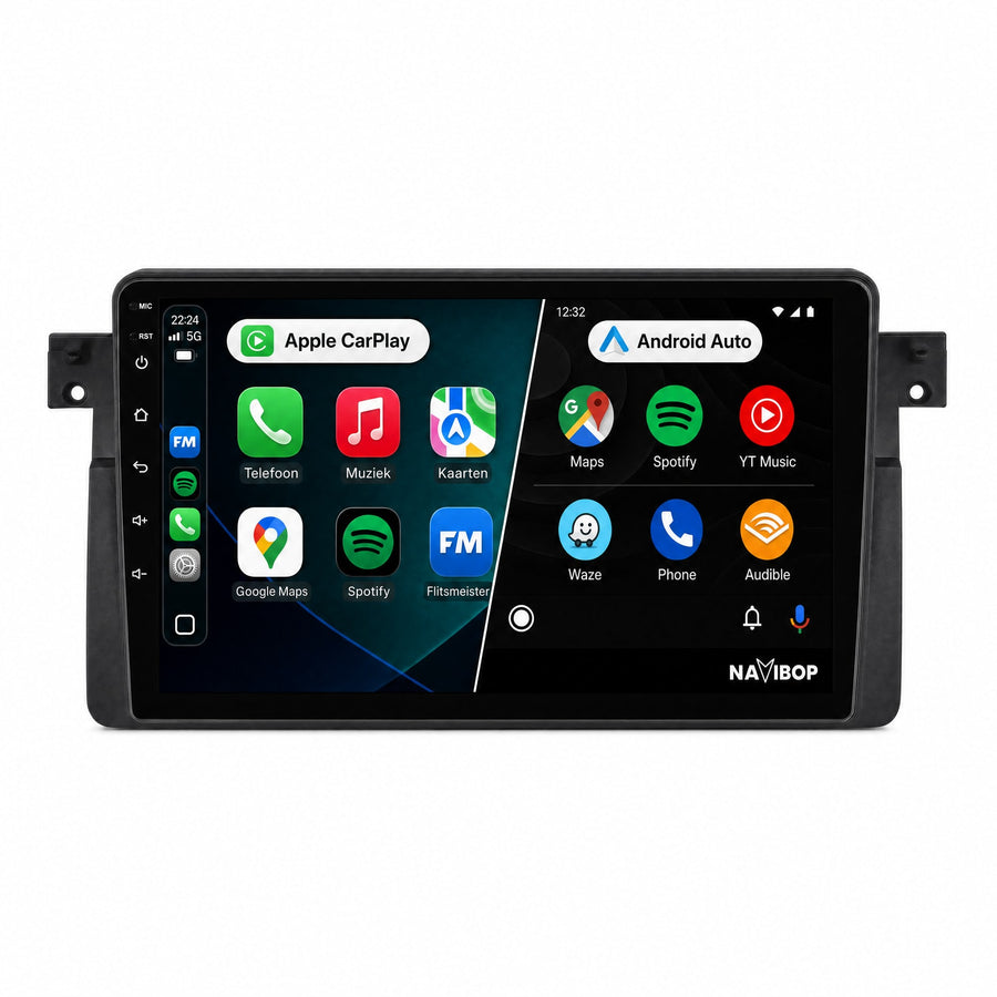 BMW 3-SERIE | Autoradio | CarPlay & Android Auto | Android 15.0 | 1997 t/m 2006