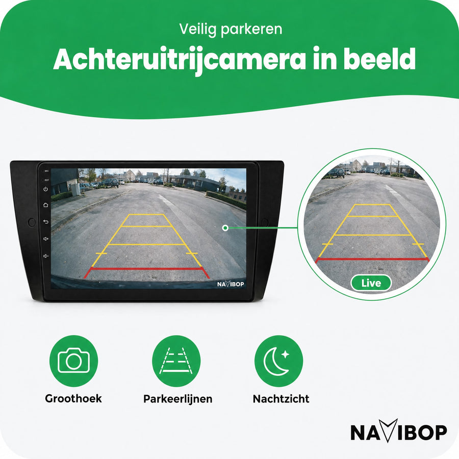 BMW 3-SERIE | Autoradio | CarPlay & Android Auto | Android 15.0 | 2005 t/m 2013