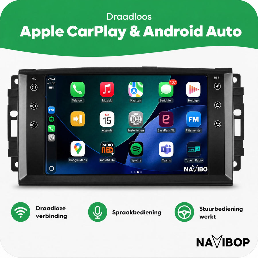 Chevrolet Epica | Autoradio | CarPlay & Android Auto | Android 15.0