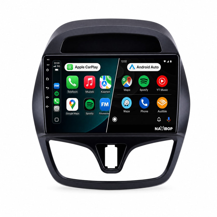 Chevrolet Spark | Autoradio | CarPlay & Android Auto | Android 15.0 | 2015 t/m 2018