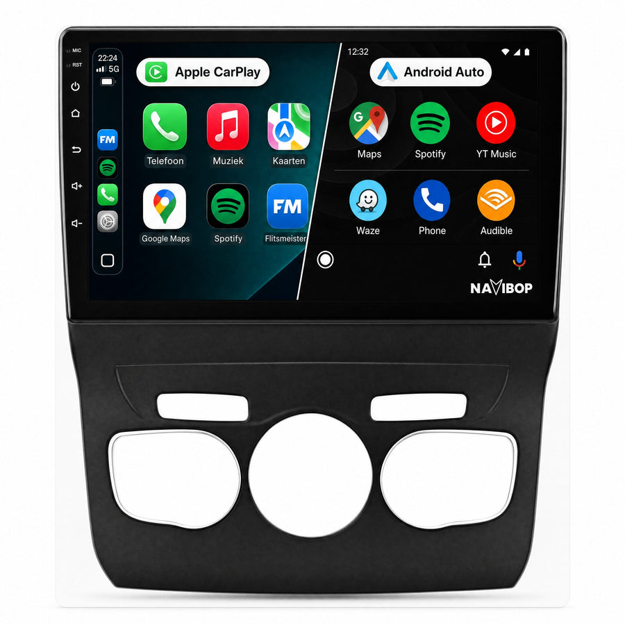 Citroën C4 | Autoradio | CarPlay & Android Auto | Android 15.0 | 2013 t/m 2017