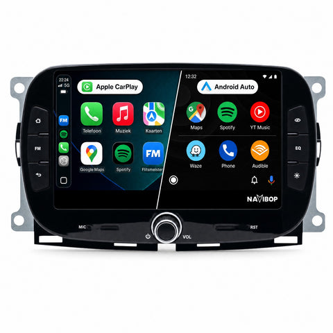 Fiat 500X | Autoradio | CarPlay & Android Auto | Android 15.0