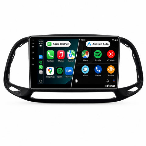 Fiat Doblo 2014 | Autoradio | CarPlay & Android Auto | Android 15.0