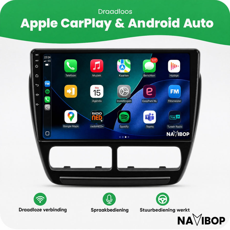 Fiat Doblo | Autoradio | CarPlay & Android Auto | Android 15.0