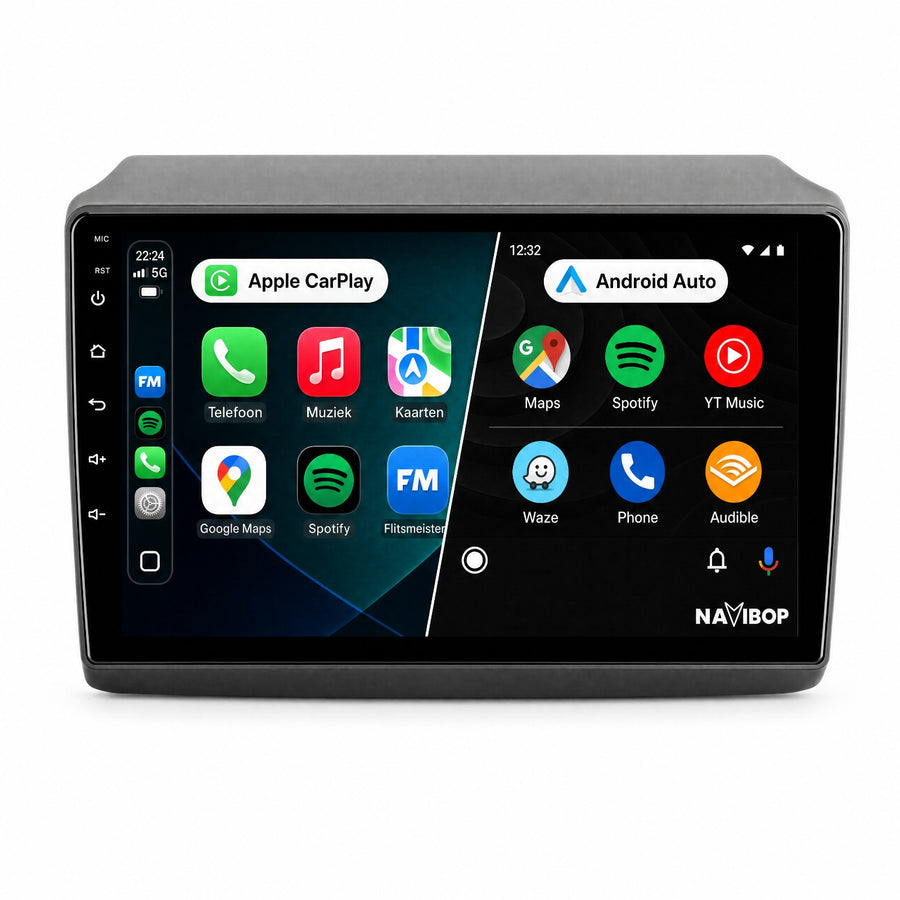 Fiat Ducato, Citroen Jumper, Peugeot Boxer | Autoradio | CarPlay & Android Auto | Android 15.0 | 2006 t/m 2021