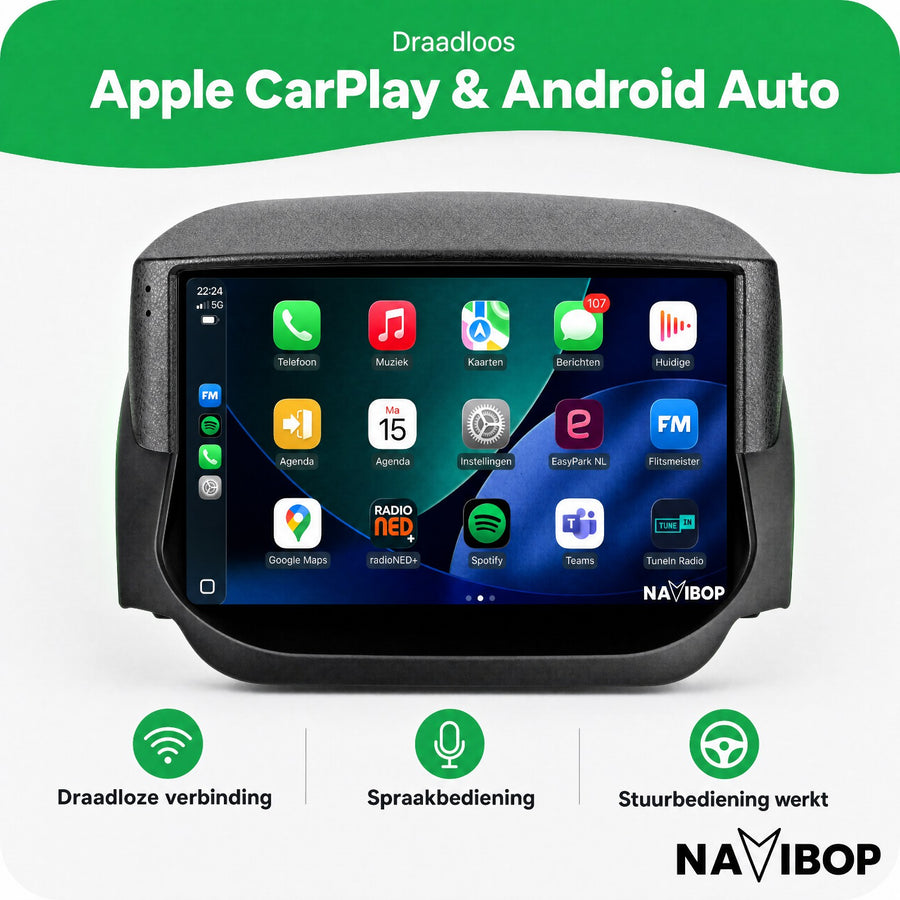 Ford Ecosport | Autoradio | CarPlay & Android Auto | Android 15.0 | 2014 t/m 2017