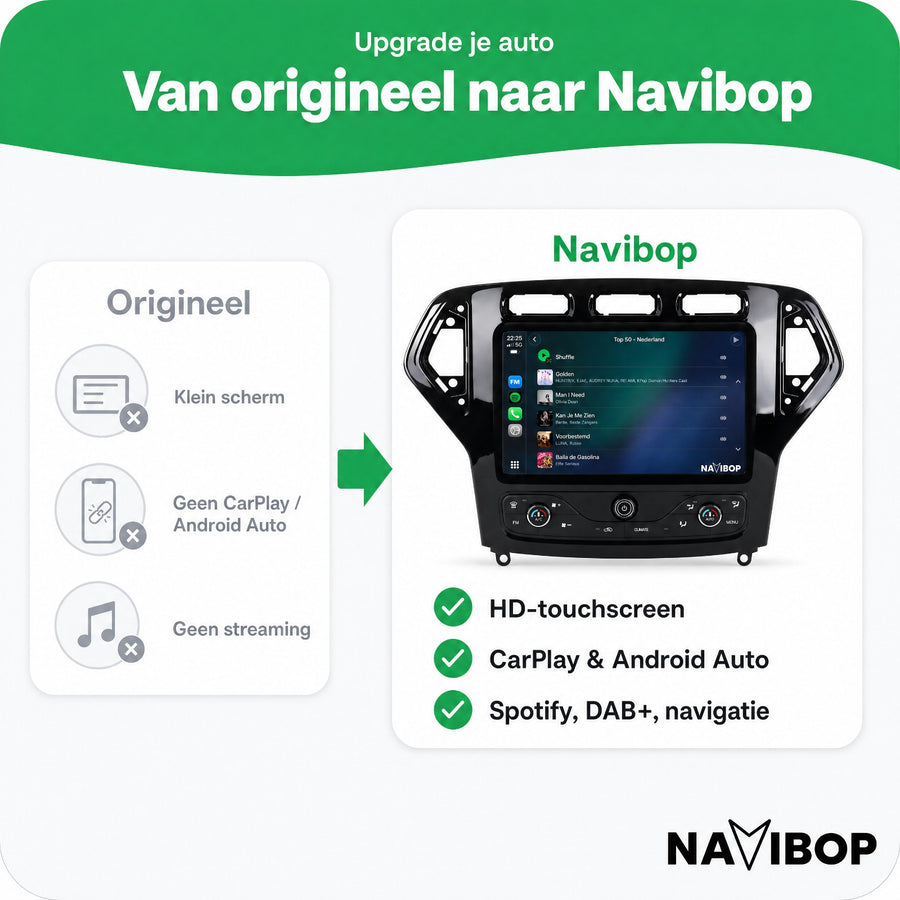 Ford Mondeo Frme | Autoradio | CarPlay & Android Auto | Android 15.0