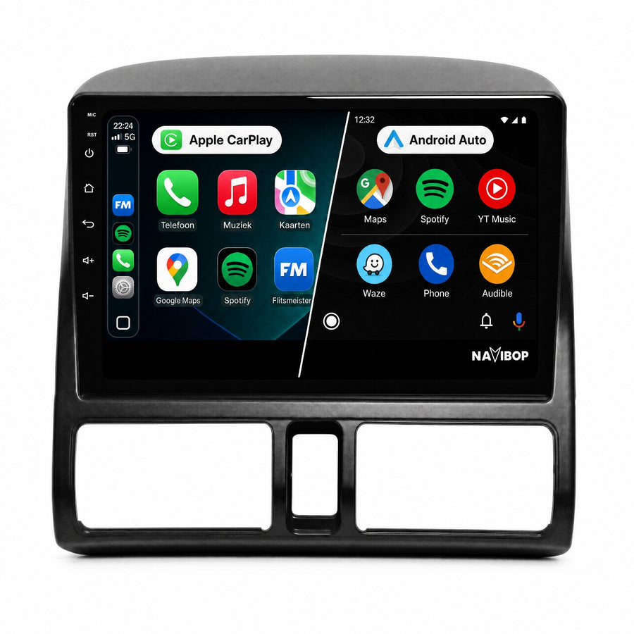 Honda Cr-v | Autoradio | CarPlay & Android Auto | Android 15.0 | 2002 t/m 2006