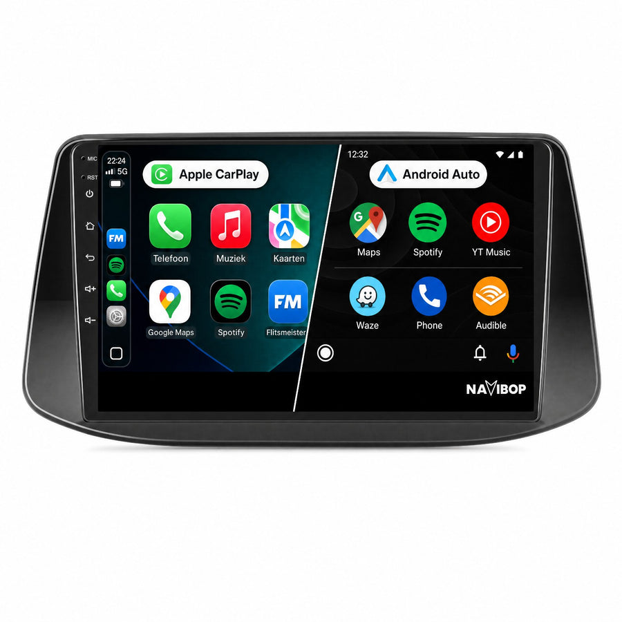 Hyundai I30 | Autoradio | CarPlay & Android Auto | Android 15.0 | 2017 t/m 2019