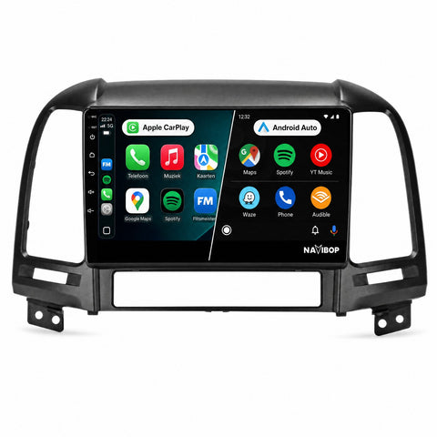 Hyundai IX45 Santafs 2006 | Autoradio | CarPlay & Android Auto | Android 15.0