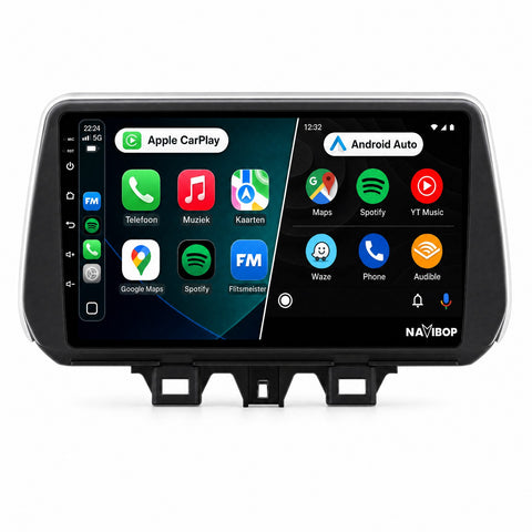 Hyundai Tucson | Autoradio | CarPlay & Android Auto | Android 15.0 | 2018 t/m 2019