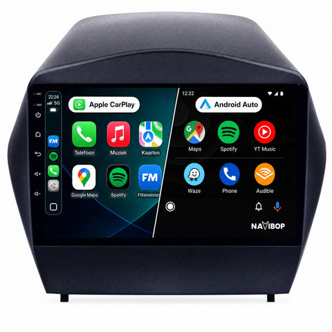 Hyundai Tucson IX35 | Autoradio | CarPlay & Android Auto | Android 15.0 | 2009 t/m 2017