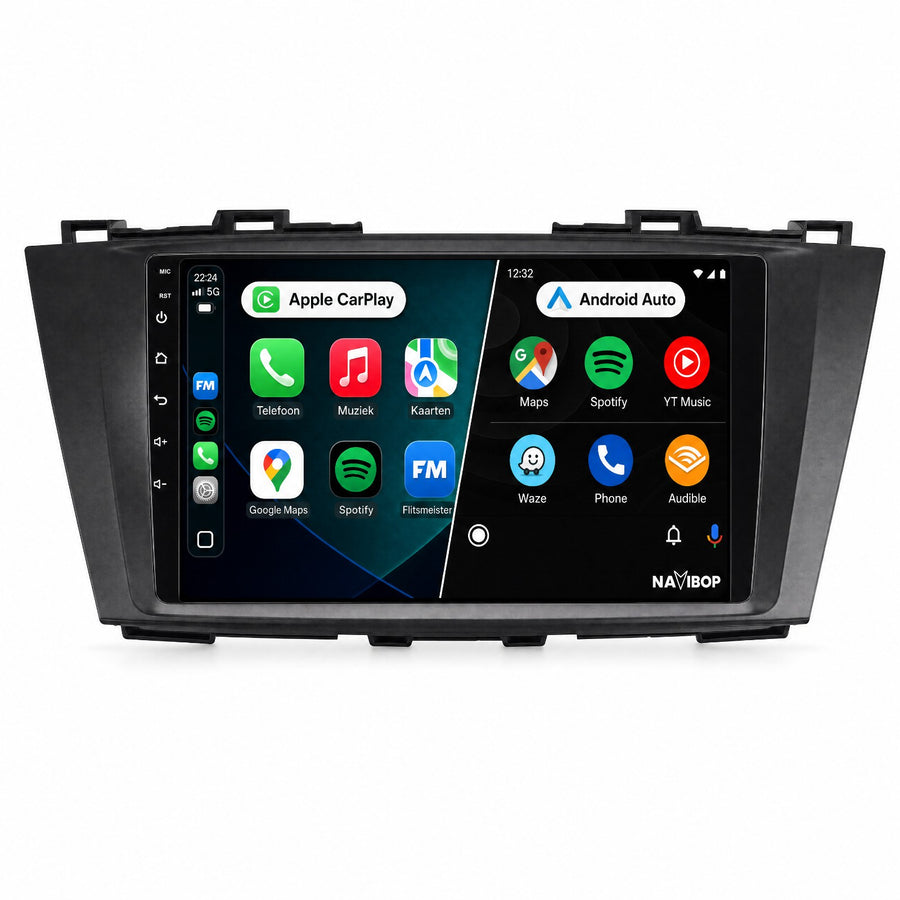 Mazda 5 | Autoradio | CarPlay & Android Auto | Android 15.0 | 2010 t/m 2015