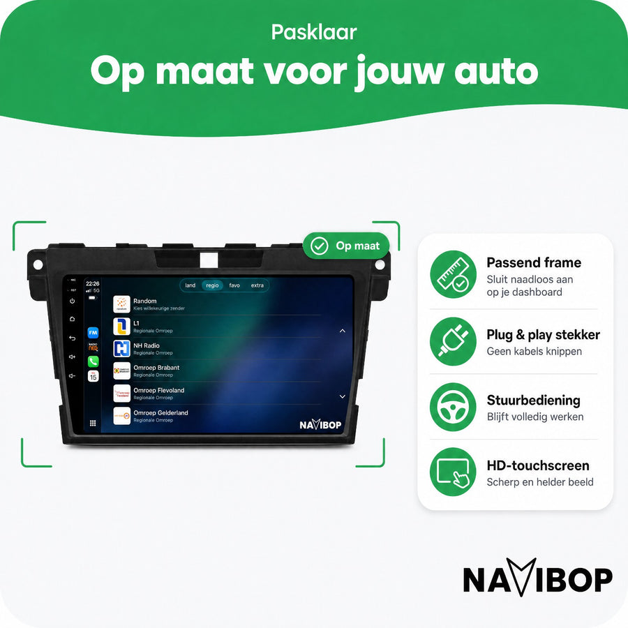 Mazda CX7 | Autoradio | CarPlay & Android Auto | Android 15.0