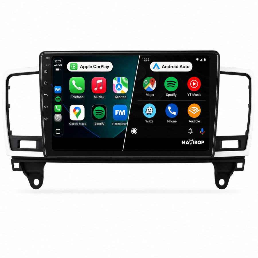 Mercedes Ml | Autoradio | CarPlay & Android Auto | Android 15.0 | 2011 t/m 2015