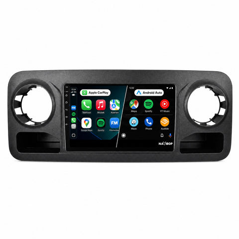 Mercedes Sprinter | Autoradio | CarPlay & Android Auto | Android 15.0 | 2018 t/m 2024