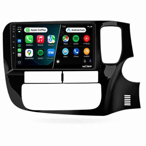 Mitsubishi Outlander 9" * * Versie 3 | Autoradio | CarPlay & Android Auto | Android 15.0 | 2012 t/m 2019