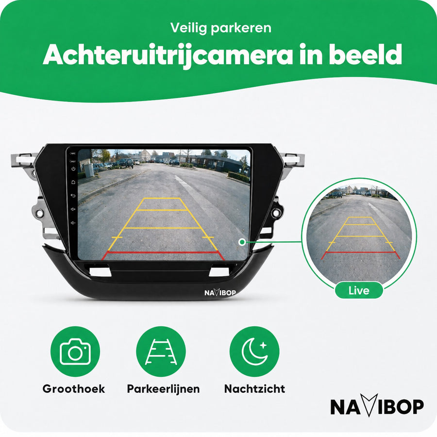 Opel Corsa | Autoradio | CarPlay & Android Auto | Android 15.0 | 2020 t/m 2023
