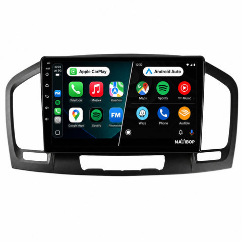 Opel Insignia | Autoradio | CarPlay & Android Auto | Android 15.0 | 2008 t/m 2013