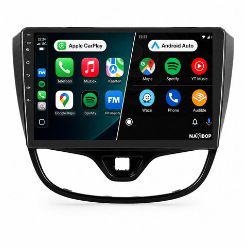 Opel Karl | Autoradio | CarPlay & Android Auto | Android 15.0 | 2015 t/m 2020