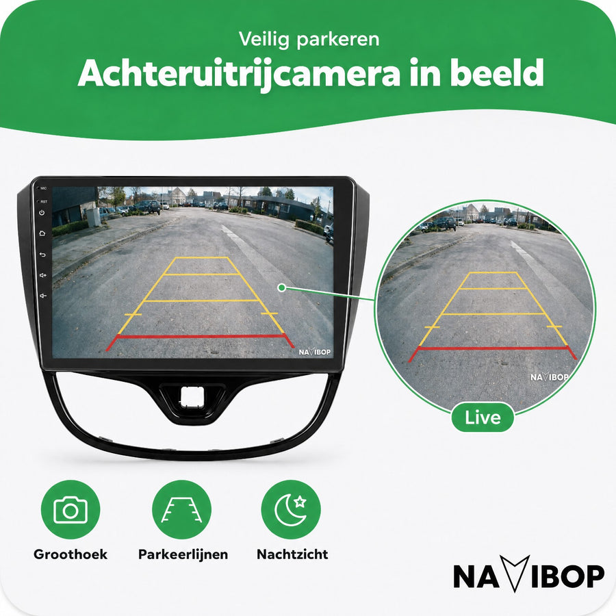 Opel Karl | Autoradio | CarPlay & Android Auto | Android 15.0 | 2015 t/m 2020
