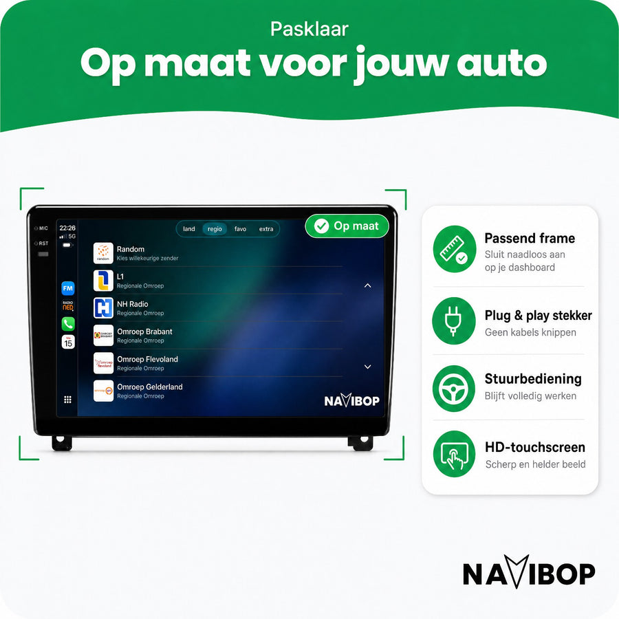 Peugeot 407 | Autoradio | CarPlay & Android Auto | Android 15.0