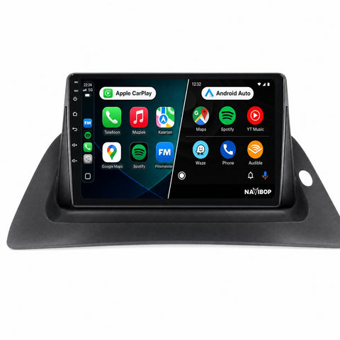 Renault Kangoo | Autoradio | CarPlay & Android Auto | Android 15.0 | 2015 t/m 2018