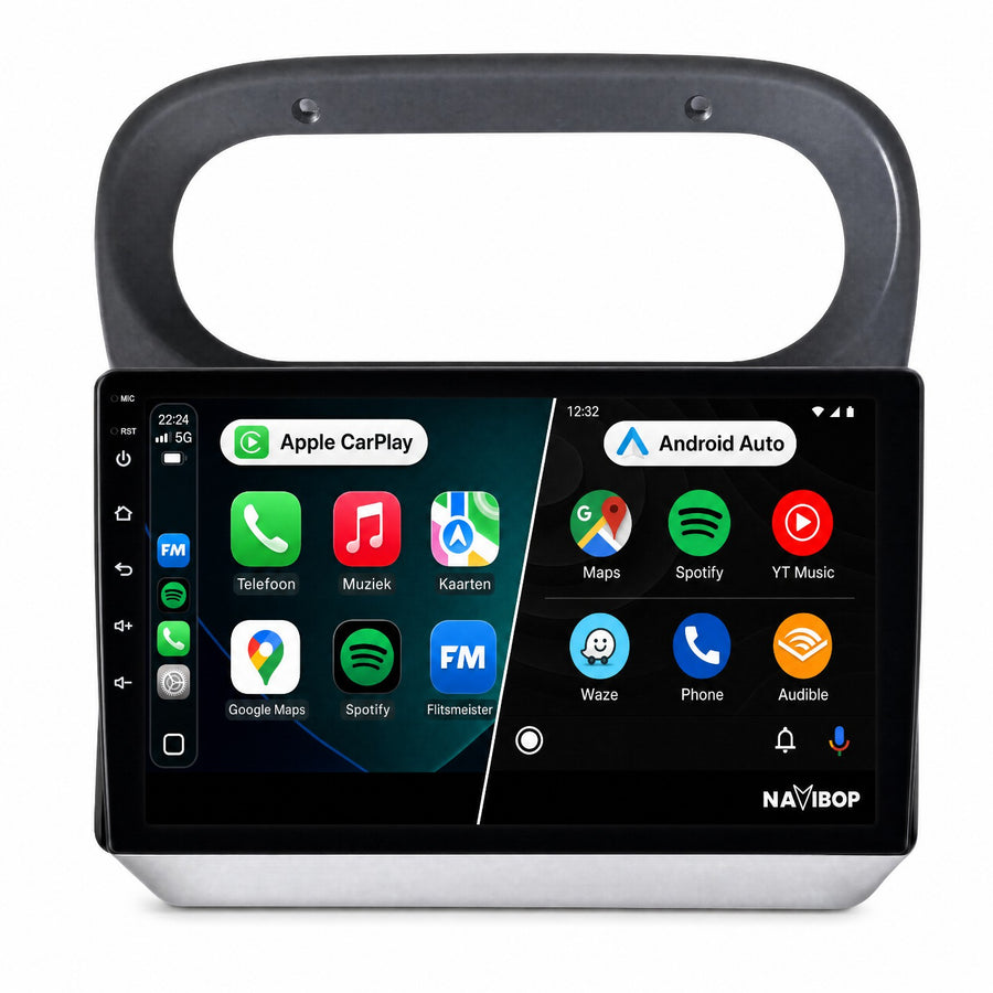 Renault Twingo | Autoradio | CarPlay & Android Auto | Android 15.0 | 2005 t/m 2013