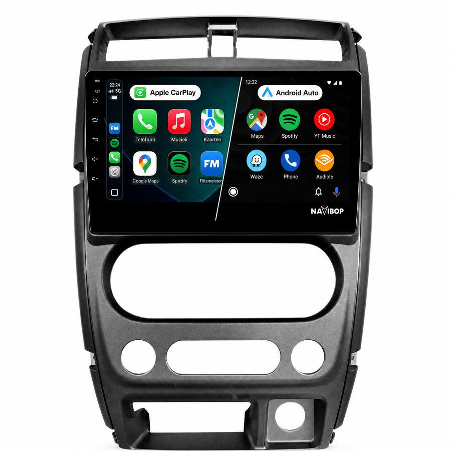 Suzuki Jimny | Autoradio | CarPlay & Android Auto | Android 15.0 | 2005 t/m 2018