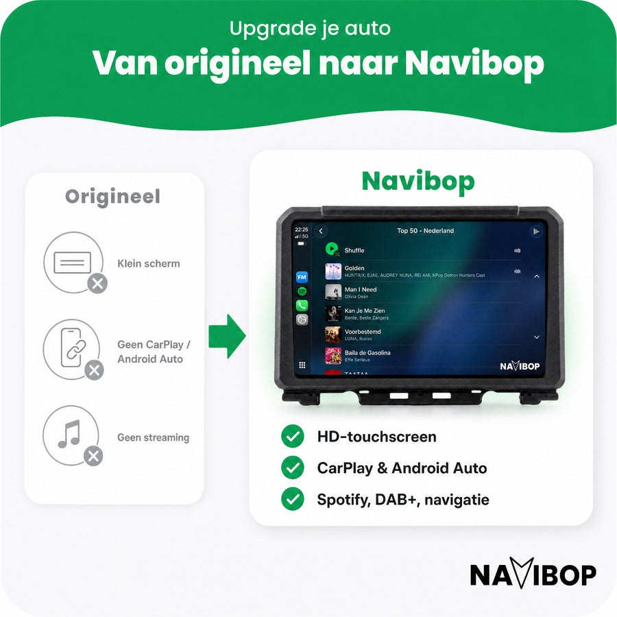 Suzuki Jimny | Autoradio | CarPlay & Android Auto | Android 15.0