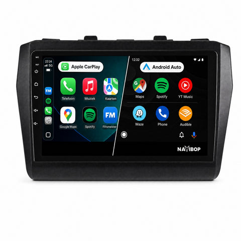 Suzuki Swift | Autoradio | CarPlay & Android Auto | Android 15.0 | 2017 t/m 2022