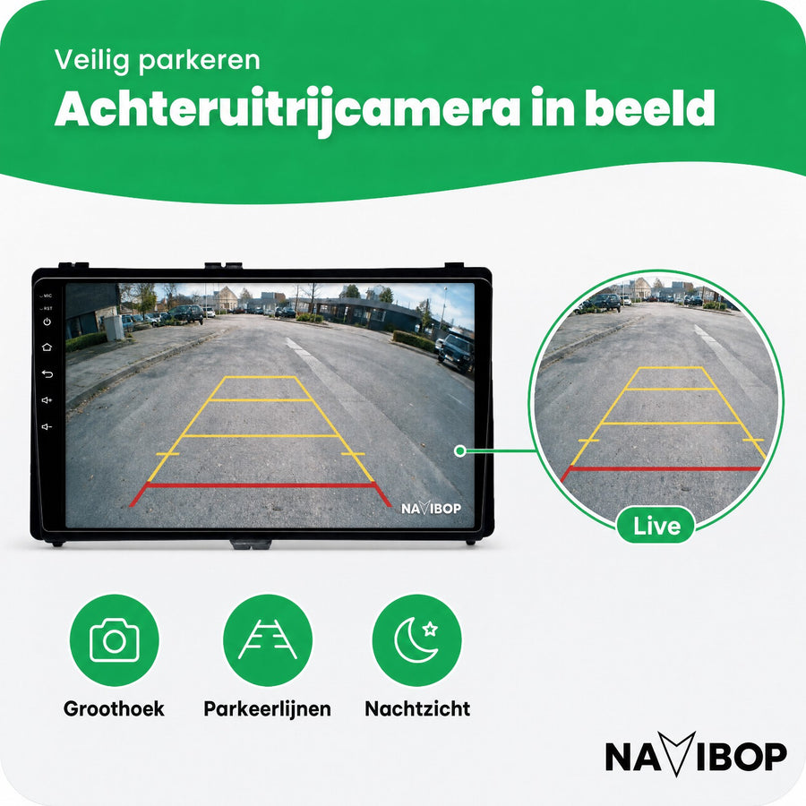Toyota Auris/corolla | Autoradio | CarPlay & Android Auto | Android 15.0 | 2013 t/m 2016