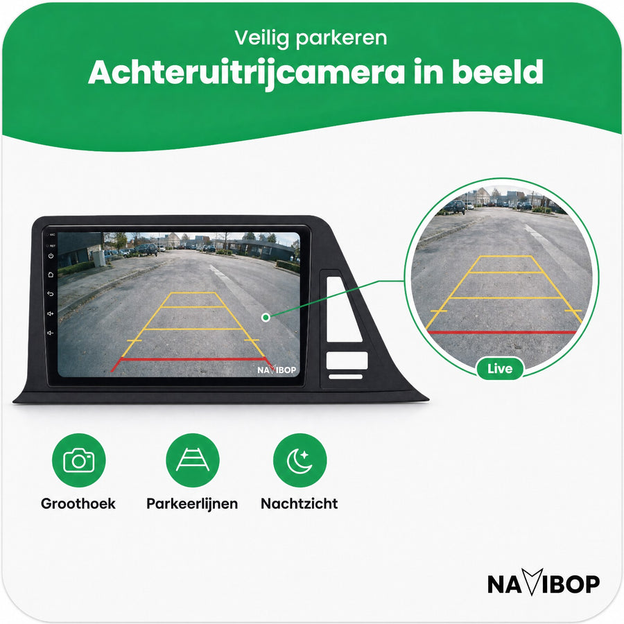 Toyota Chr | Autoradio | CarPlay & Android Auto | Android 15.0 | 2016 t/m 2020