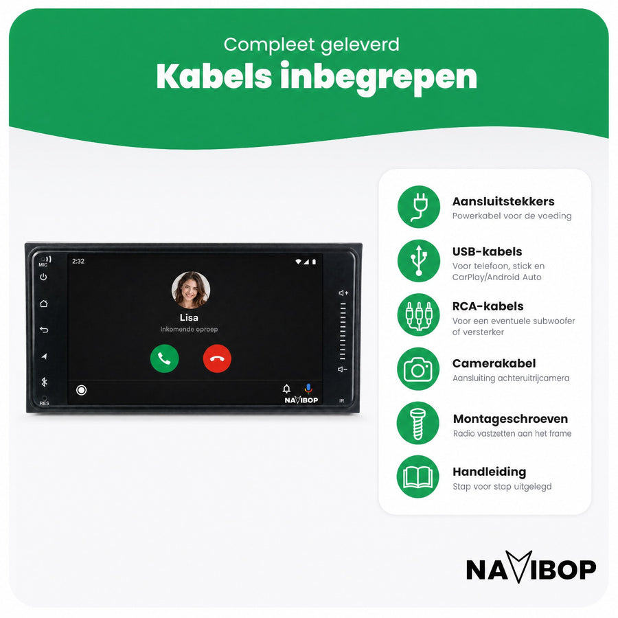 Toyota Corolla RAV4 Toyota Hiace | Autoradio | CarPlay & Android Auto | Android 15.0