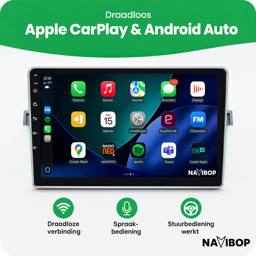 Toyota Corolla Verso | Autoradio | CarPlay & Android Auto | Android 15.0