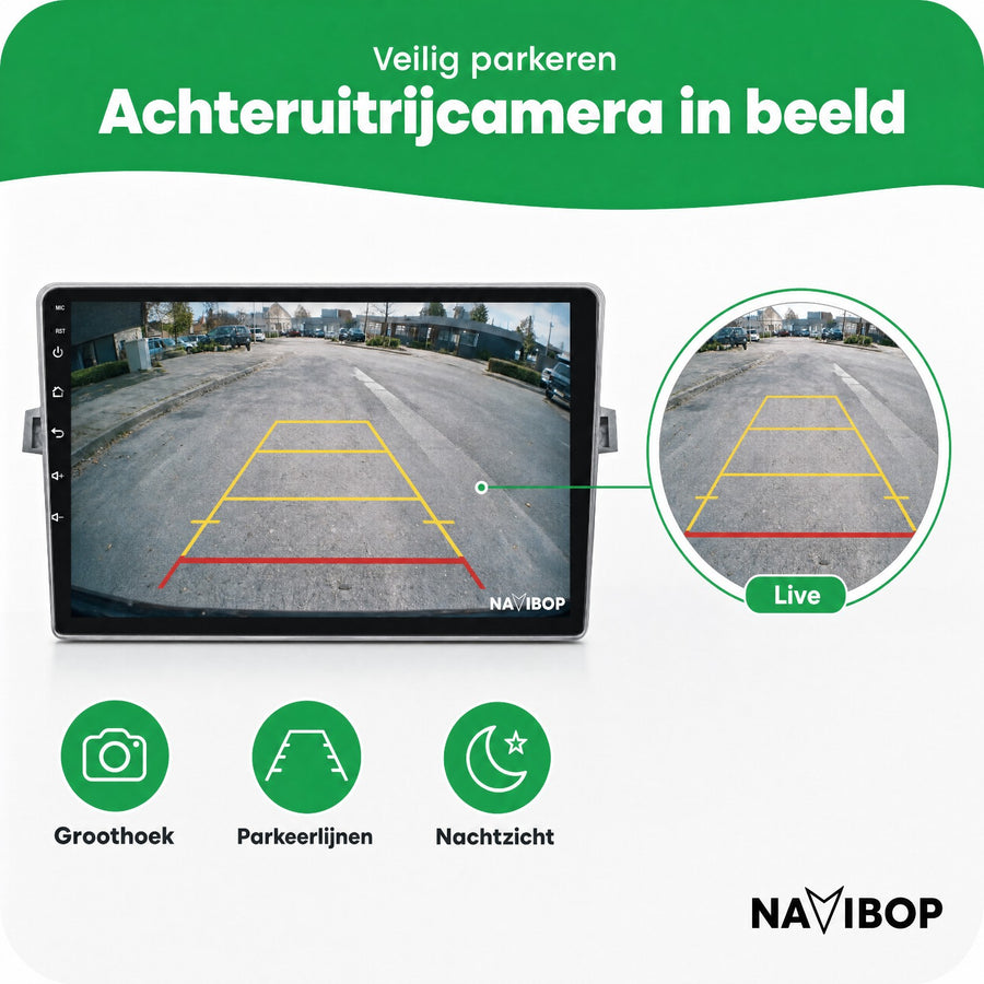 Toyota Corolla Verso | Autoradio | CarPlay & Android Auto | Android 15.0 | 2010 t/m 2015